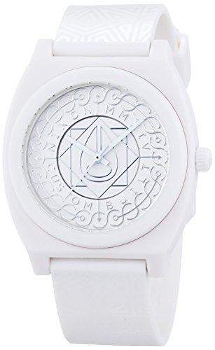 Nixon Herren-Armbanduhr XL Time Teller P All White Shadow Analog Quarz Plastik A1191620-00