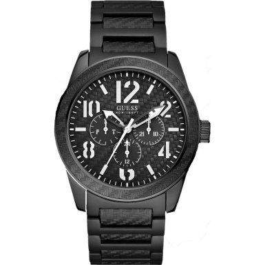 Guess Herren-Armbanduhr XL Analog Edelstahl W15073G1