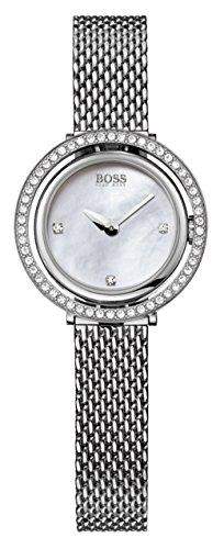Hugo Boss Damen-Armbanduhr Analog Quarz Edelstahl 1502341