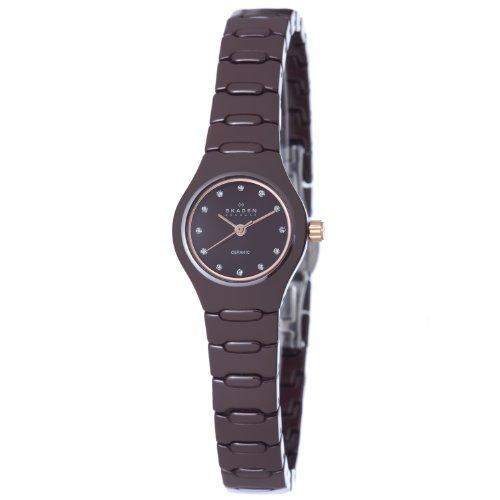 Skagen Damen-Armbanduhr XS Analog Quarz Keramik 816XSDXC1