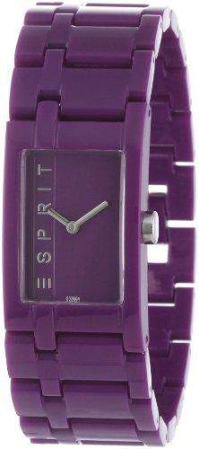 Esprit Damen-Armbanduhr Houston Funky Pure Purple Analog Quarz AES103362004