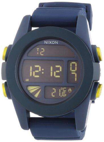 Nixon Unisex-Armbanduhr The Unit Chronograph Quarz Silikon A1971264-00