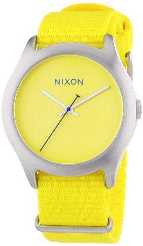 Nixon Damen-Armbanduhr Analog Quarz Nylon A3481599-00