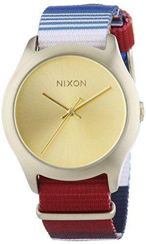 Nixon Damen-Armbanduhr Analog Quarz Nylon A3481685-00