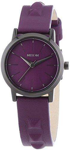 Nixon Damen-Armbanduhr XS Analog Quarz Leder A3981812-00