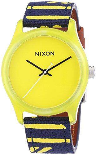 Nixon Damen-Armbanduhr Analog Quarz Leder A402250-00