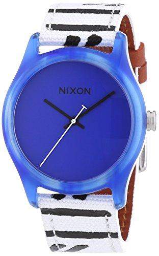 Nixon Damen-Armbanduhr Analog Quarz Leder A402300-00