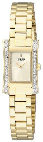 Citizen Damen-Armbanduhr Analog Quarz Edelstahl beschichtet EZ6312-52P