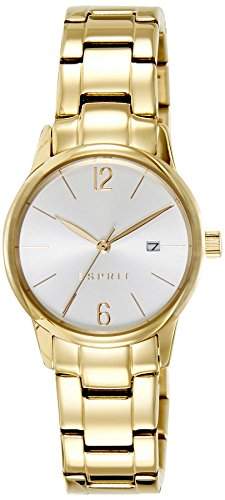 Esprit Damen-Armbanduhr ES ABBIE ROSE GOLD Analog Quarz Edelstahl ES100S62014