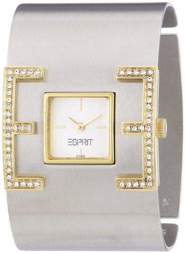 Esprit Damen-Armbanduhr E-Motion Silber-Gold ES101712002