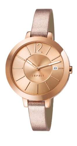 Esprit Damen-Armbanduhr XS Analog Quarz Leder ES107242002