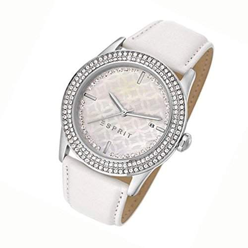 Esprit Damen-Armbanduhr Analog Quarz Leder ES107452001