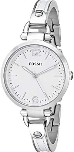Fossil Damen-Armbanduhr Retro Traveler Analog Quarz Plastik ES3259