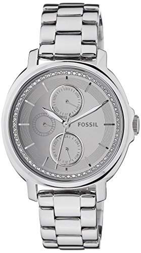 Fossil Damen-Armbanduhr Analog Quarz Edelstahl ES3718