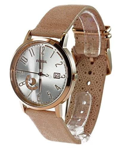 Fossil Damen-Armbanduhr Analog Quarz Leder ES3751