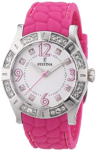 Festina Trend Dream Collection Damen Uhr Silikonband Pink F165417