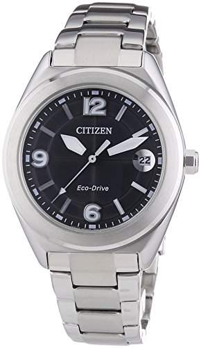 Citizen Damen-Armbanduhr XS Analog Quarz Edelstahl FE6000-53E