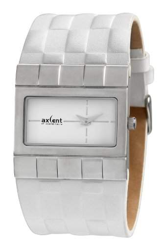 Axcent Damen-Armbanduhr Bump Analog Quarz Leder IX20004-131