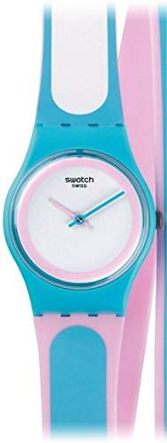 Swatch Unisex-Armbanduhr Analog Quarz Silikon LL117