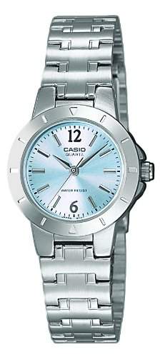 Casio Damen-Armbanduhr Classic Analog Quarz Silber LTP-1177PA-2AEF