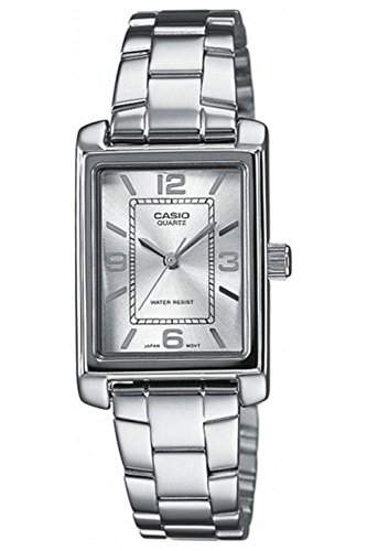 Casio Damen-Armbanduhr Classic Analog Quarz Grau LTP-1234PD-7A