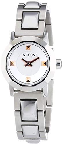 Nixon Damen-Armbanduhr XS Mini B SS Silver Analog Quarz Edelstahl A339130-00