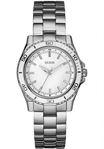 Guess Damen-Armbanduhr Analog Quarz Edelstahl W0557L1