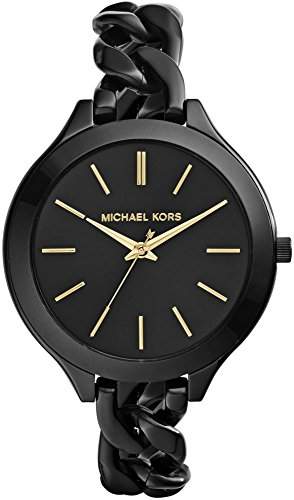 Michael Kors Damen-Armbanduhr Analog Quarz Edelstahl beschichtet MK3317