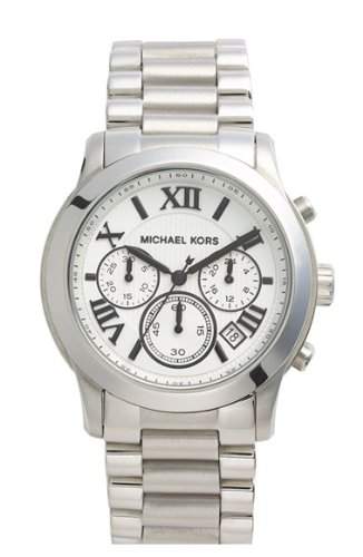 Michael Kors Damen-Armbanduhr Chronograph Quarz Edelstahl MK5928
