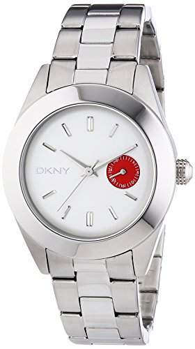 DKNY Damen-Armbanduhr Analog Quarz Edelstahl NY2131