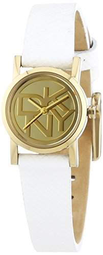 DKNY Damen-Armbanduhr XS Analog Quarz Leder NY2150