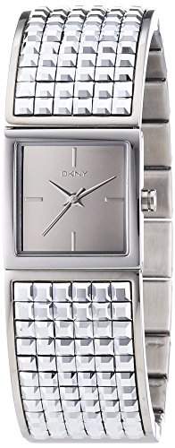 DKNY Damen-Armbanduhr Analog Quarz Edelstahl NY2230
