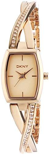 DKNY Damen-Armbanduhr Analog Quarz Edelstahl NY2238