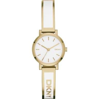 DKNY Damen-Armbanduhr Analog Quarz Edelstahl NY2358