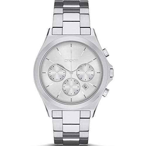 DKNY Damen-Armbanduhr Analog Quarz Edelstahl NY2378
