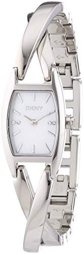 DKNY Damen-Armbanduhr Analog Quarz Edelstahl NY4631