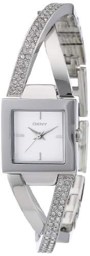 DKNY Damen-Armbanduhr Analog Quarz Edelstahl NY4814