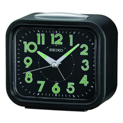 Uhr Seiko Despertador Qhk023j 0 Schwarz