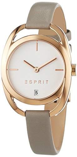 Esprit Damen-Armbanduhr Sarah Analog Quarz Leder ES108182003