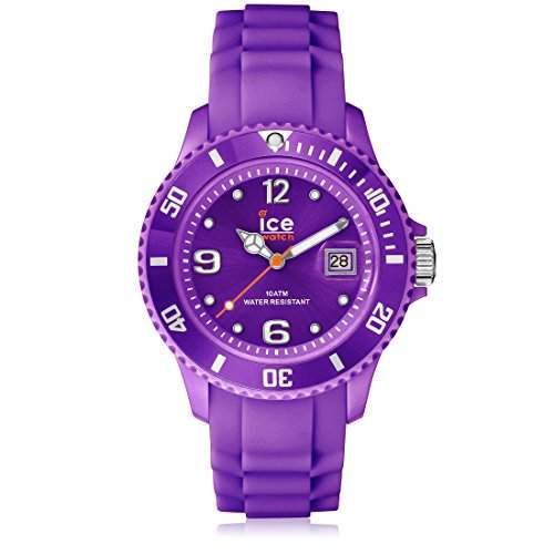 Ice-Watch Damen-Armbanduhr Sili-Forever Small Violett Analog Quarz SIPESS09