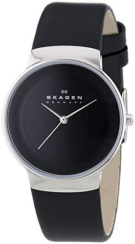 Skagen Damen-Armbanduhr Analog Quarz Leder SKW2059