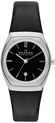 Skagen Damen-Armbanduhr XS Analog Quarz Leder SKW2119