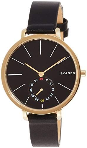 Skagen Damen-Armbanduhr Analog Quarz Leder SKW2354
