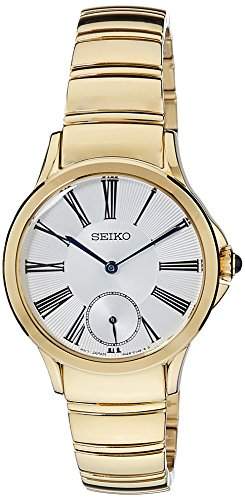 Seiko Damen-Armbanduhr Analog Quarz Edelstahl SRKZ56P1
