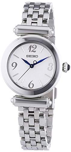 Seiko Damen-Armbanduhr XS Analog Quarz Edelstahl SRZ403P1