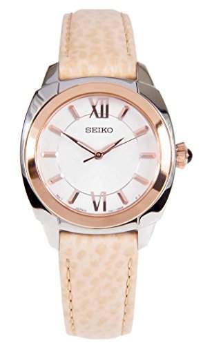 Seiko Quartz fuer Frauen-Armbanduhr Analog Quartz SRZ430P1