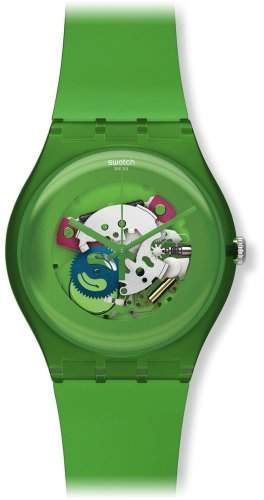 Swatch Unisex-Armbanduhr Analog Plastik SUOG103