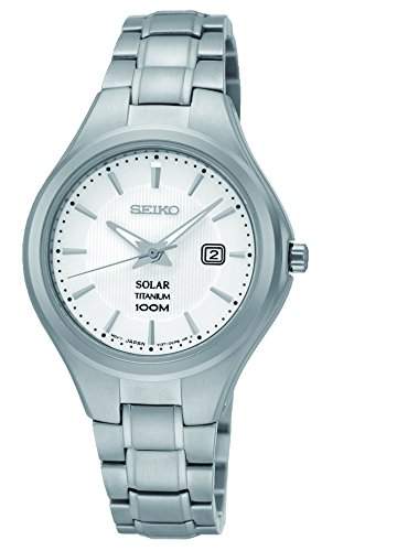 Seiko Damen-Armbanduhr Analog Quarz Edelstahl SUT199P1