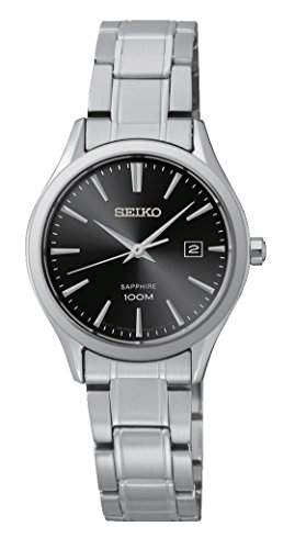 Seiko Damen-Armbanduhr Analog Quarz Edelstahl SXDG19P1