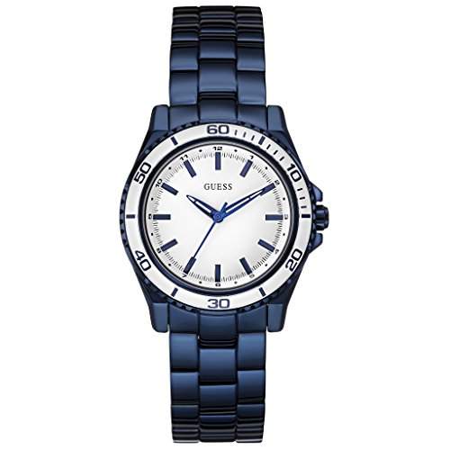 Guess Damen-Armbanduhr Analog Quarz Edelstahl W0557L3